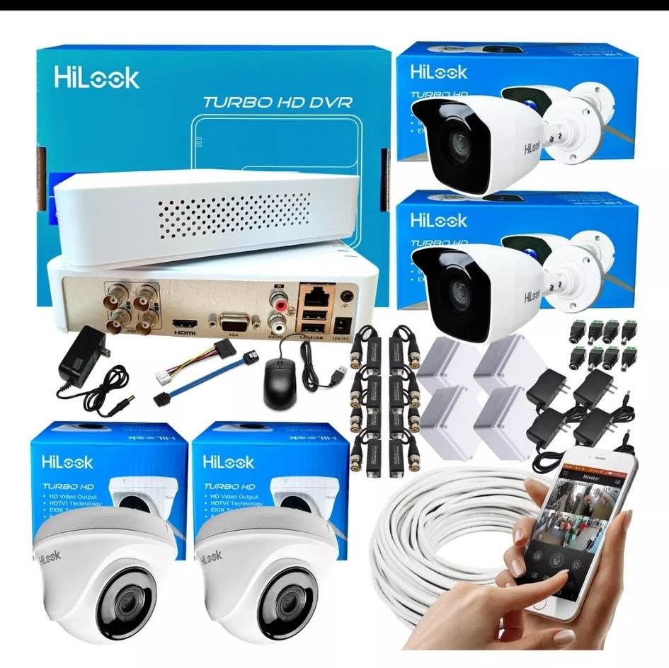 ✅Kit de 4 cámaras marca hilook